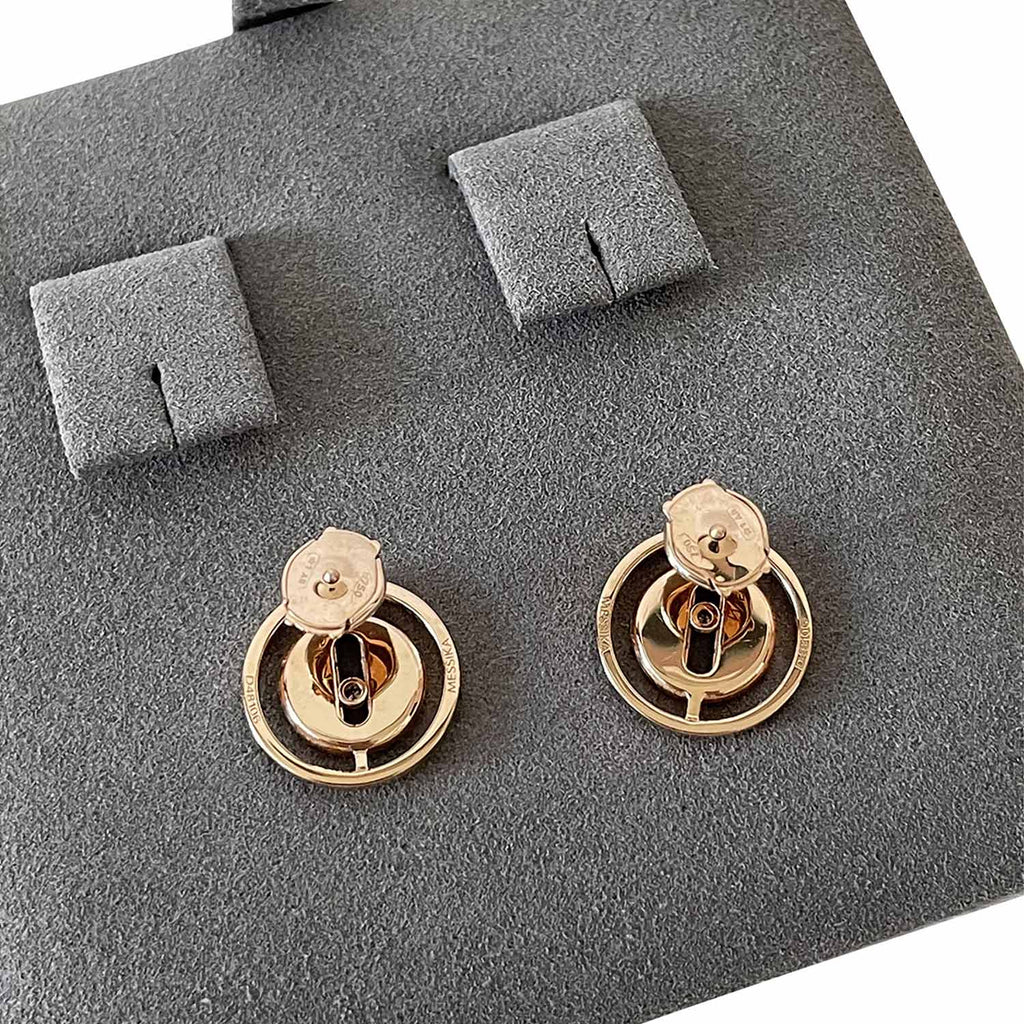 Messika Lucky Move Pavé-Set Stud Earrings