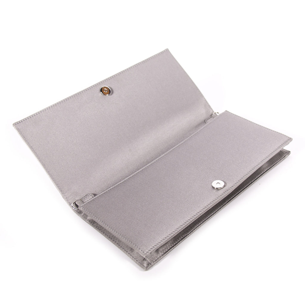 Christian Dior Cannage Satin Clutch Bags Dior - Shop authentic new pre-owned designer brands online at Re-Vogue