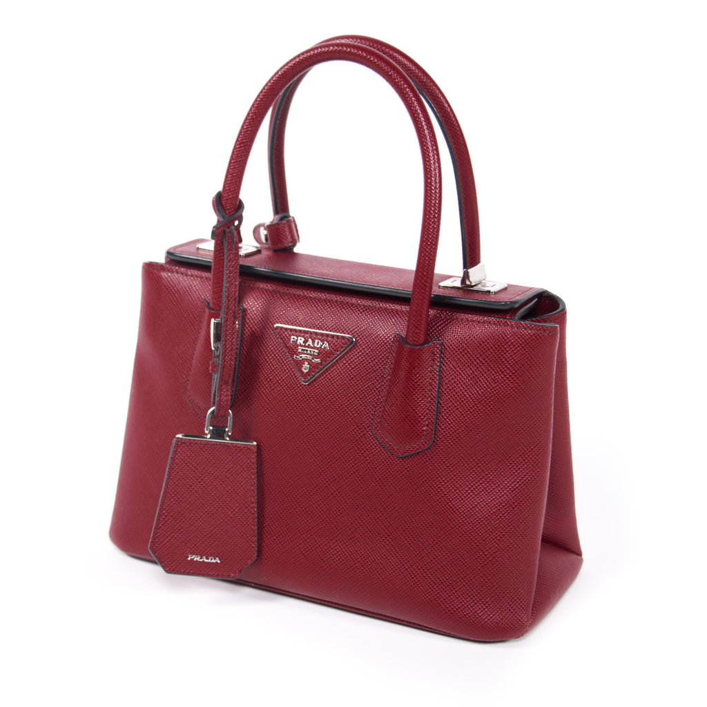 Prada Twin Mini Tote Bag Bags Prada - Shop authentic new pre-owned designer brands online at Re-Vogue