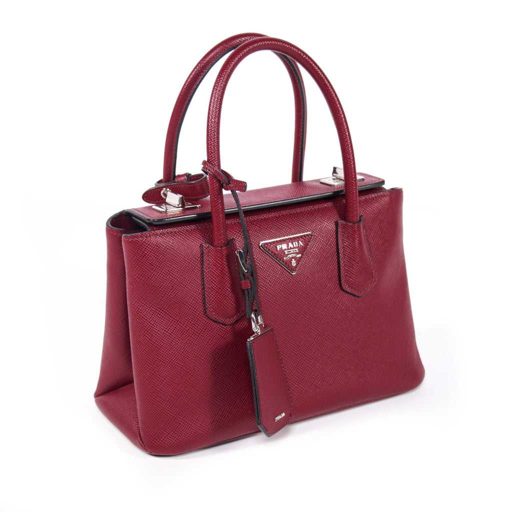 Prada Twin Mini Tote Bag Bags Prada - Shop authentic new pre-owned designer brands online at Re-Vogue