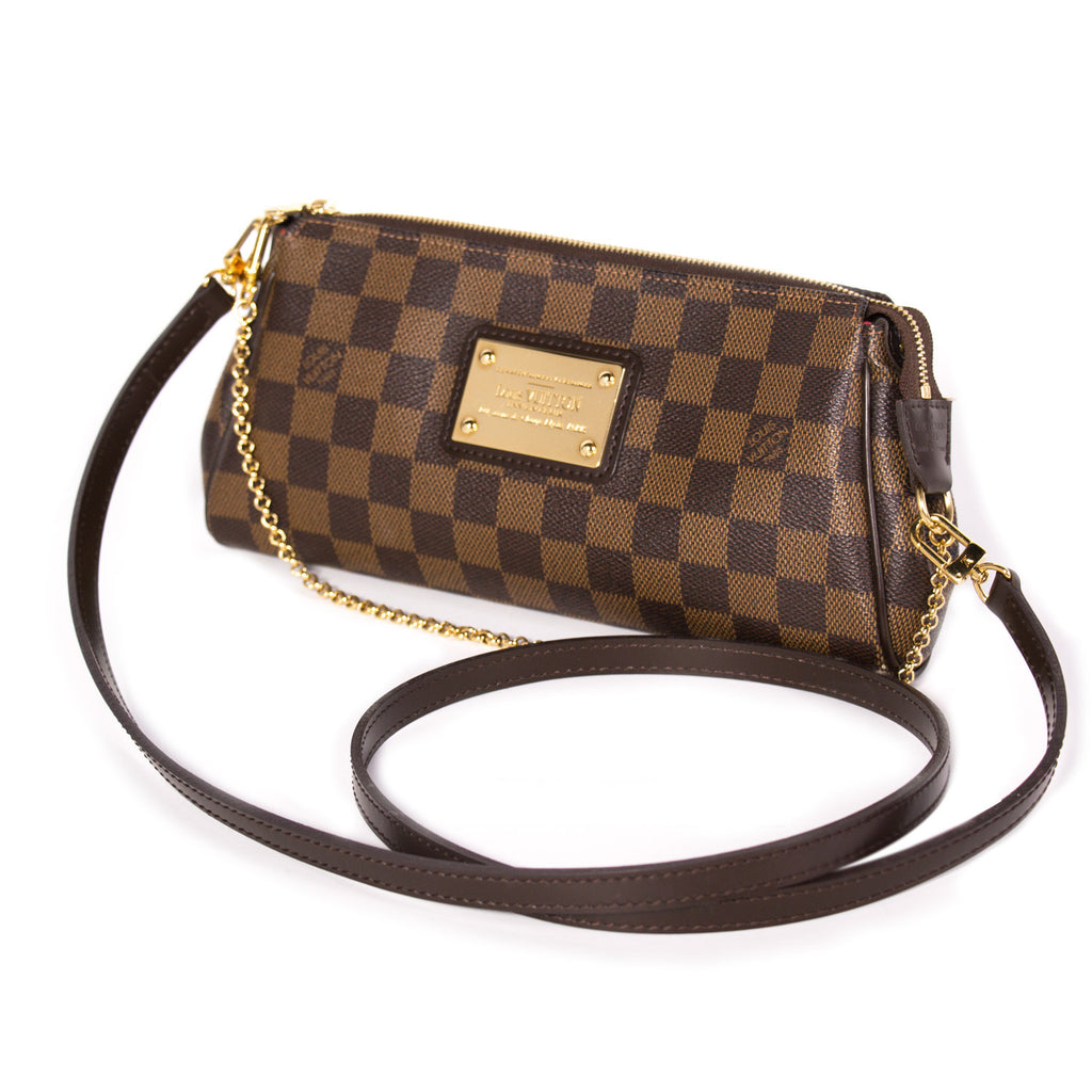 Louis Vuitton Damier Eva Clutch Bags Louis Vuitton - Shop authentic new pre-owned designer brands online at Re-Vogue