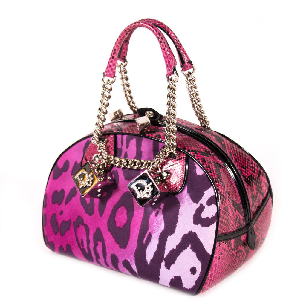 Christian Dior Gambler Dice Bowler Bag Bags Dior - Shop authentic new pre-owned designer brands online at Re-Vogue