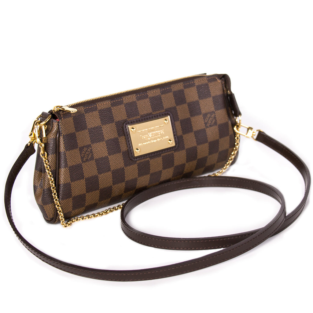 Louis Vuitton Damier Eva Clutch Bags Louis Vuitton - Shop authentic new pre-owned designer brands online at Re-Vogue