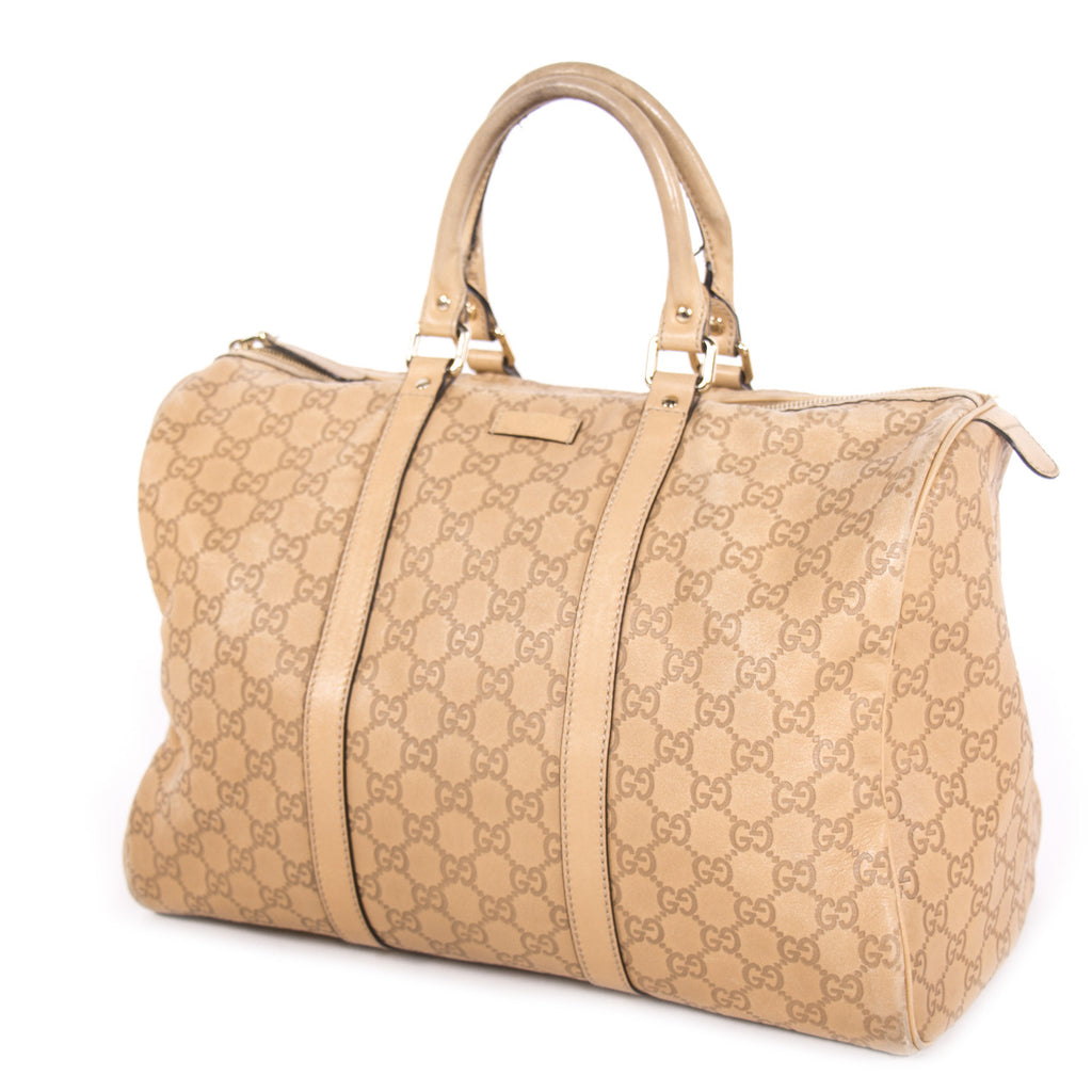 Gucci Guccissima Boston Bag Bags Gucci - Shop authentic new pre-owned designer brands online at Re-Vogue