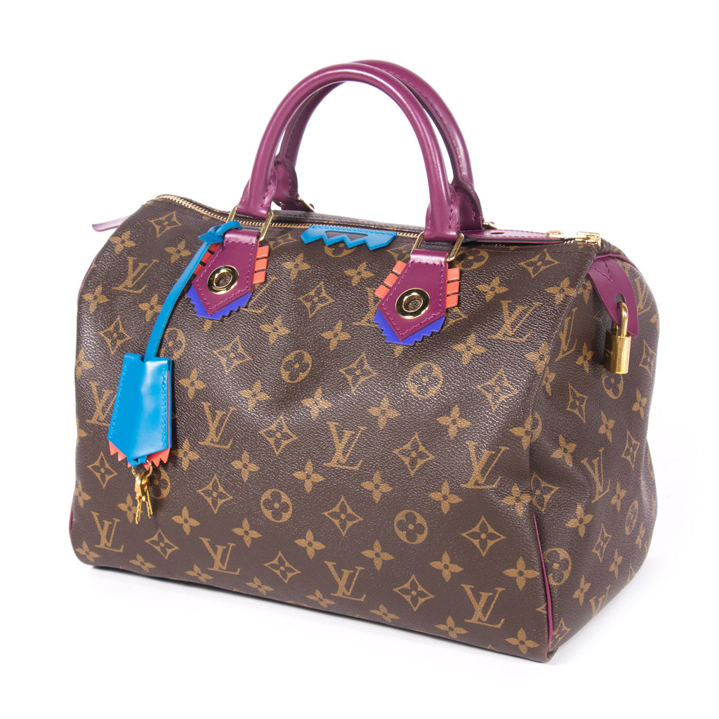 Louis Vuitton Speedy 30 Totem Bags Louis Vuitton - Shop authentic new pre-owned designer brands online at Re-Vogue