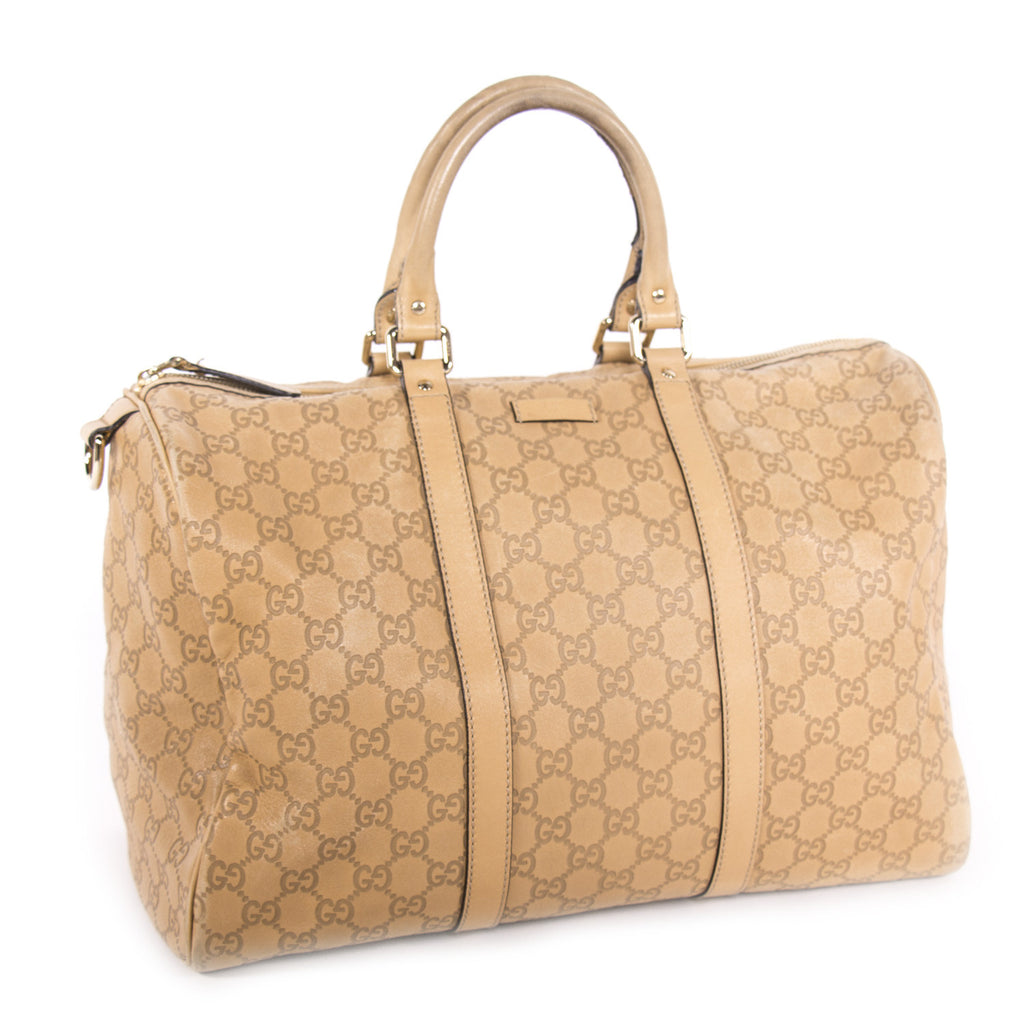 Gucci Guccissima Boston Bag Bags Gucci - Shop authentic new pre-owned designer brands online at Re-Vogue