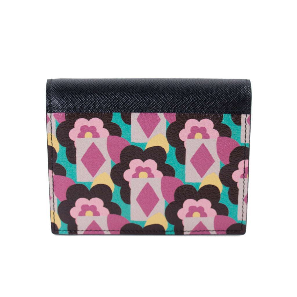 Prada Floral Flap Wallet Accessories Prada - Shop authentic new pre-owned designer brands online at Re-Vogue