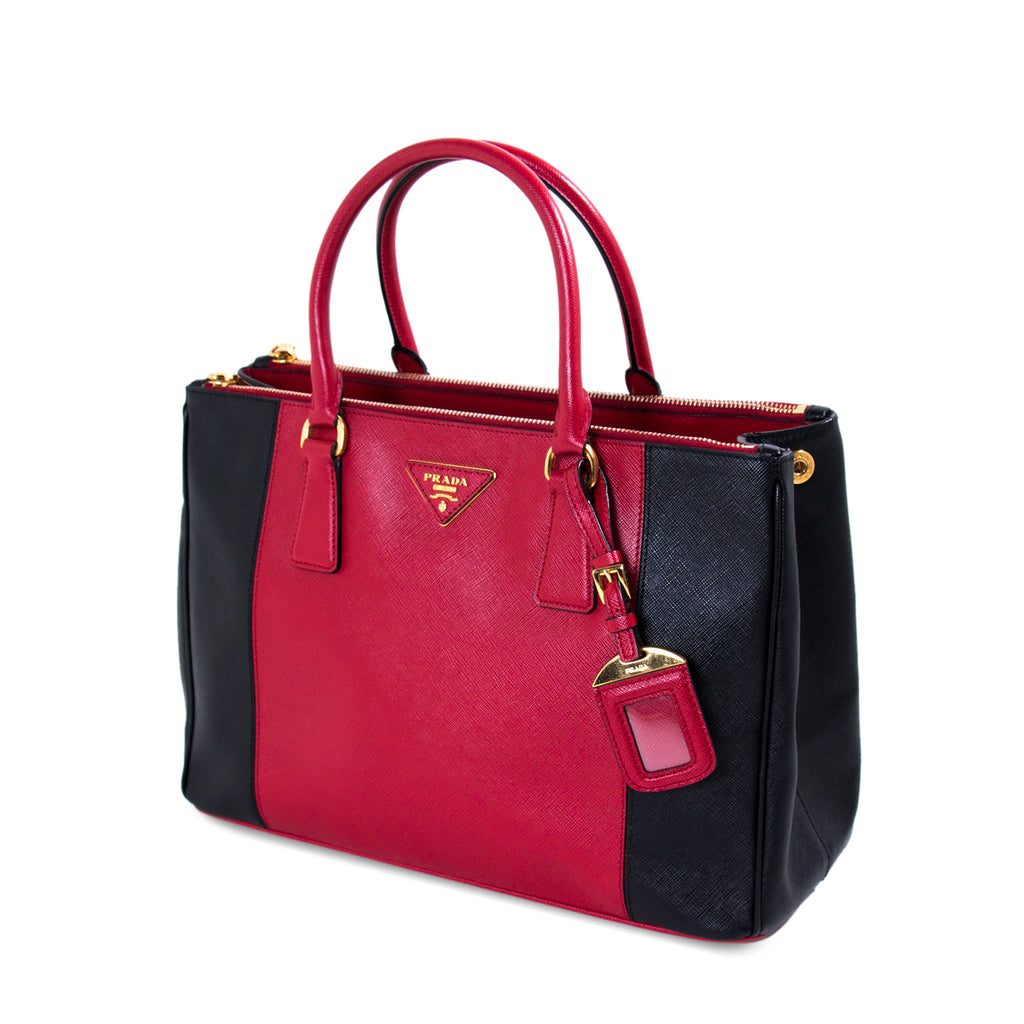 Prada Galleria Double Zip Tote Bag Bags Prada - Shop authentic new pre-owned designer brands online at Re-Vogue