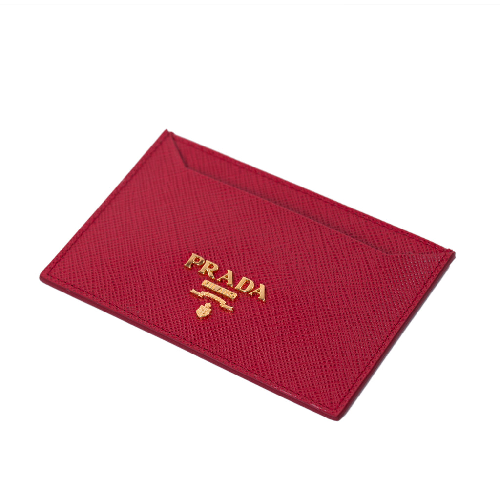 Prada Saffiano Leather Card Holder Bags Prada - Shop authentic new pre-owned designer brands online at Re-Vogue