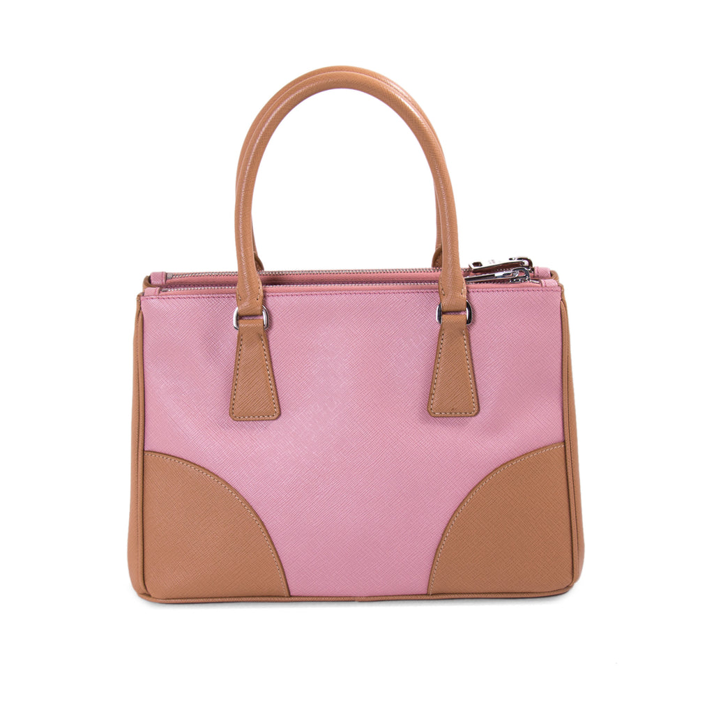 Prada Saffiano Lux Galleria Double Zip Tote Bags Prada - Shop authentic new pre-owned designer brands online at Re-Vogue