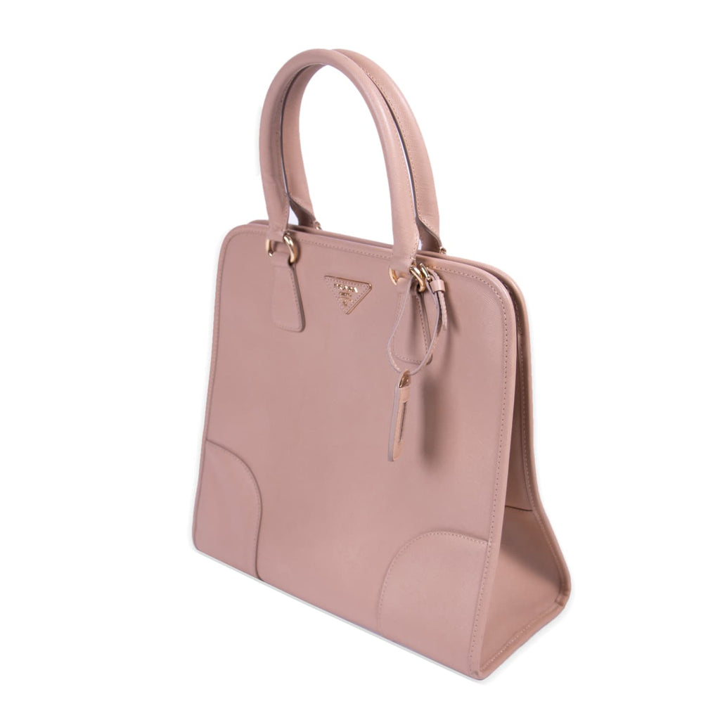 Prada Saffiano Lux Satchel Bag Bags Prada - Shop authentic new pre-owned designer brands online at Re-Vogue