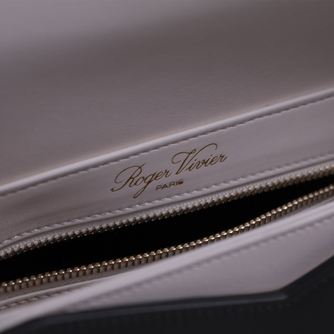 Roger Vivier Mini Viv' Scallops Shoulder Bag Bags Roger Vivier - Shop authentic new pre-owned designer brands online at Re-Vogue