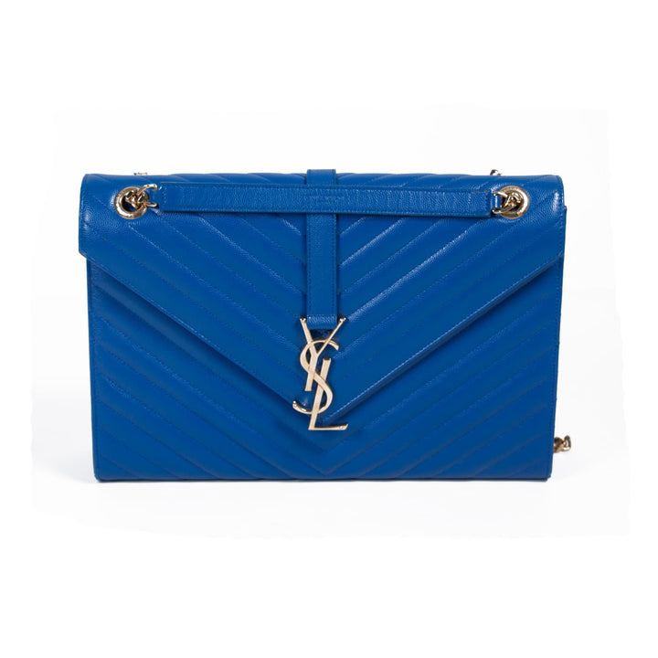 Saint Laurent Monogram Envelope Large Bag Bags Yves Saint Laurent - Shop authentic new pre-owned designer brands online at Re-Vogue