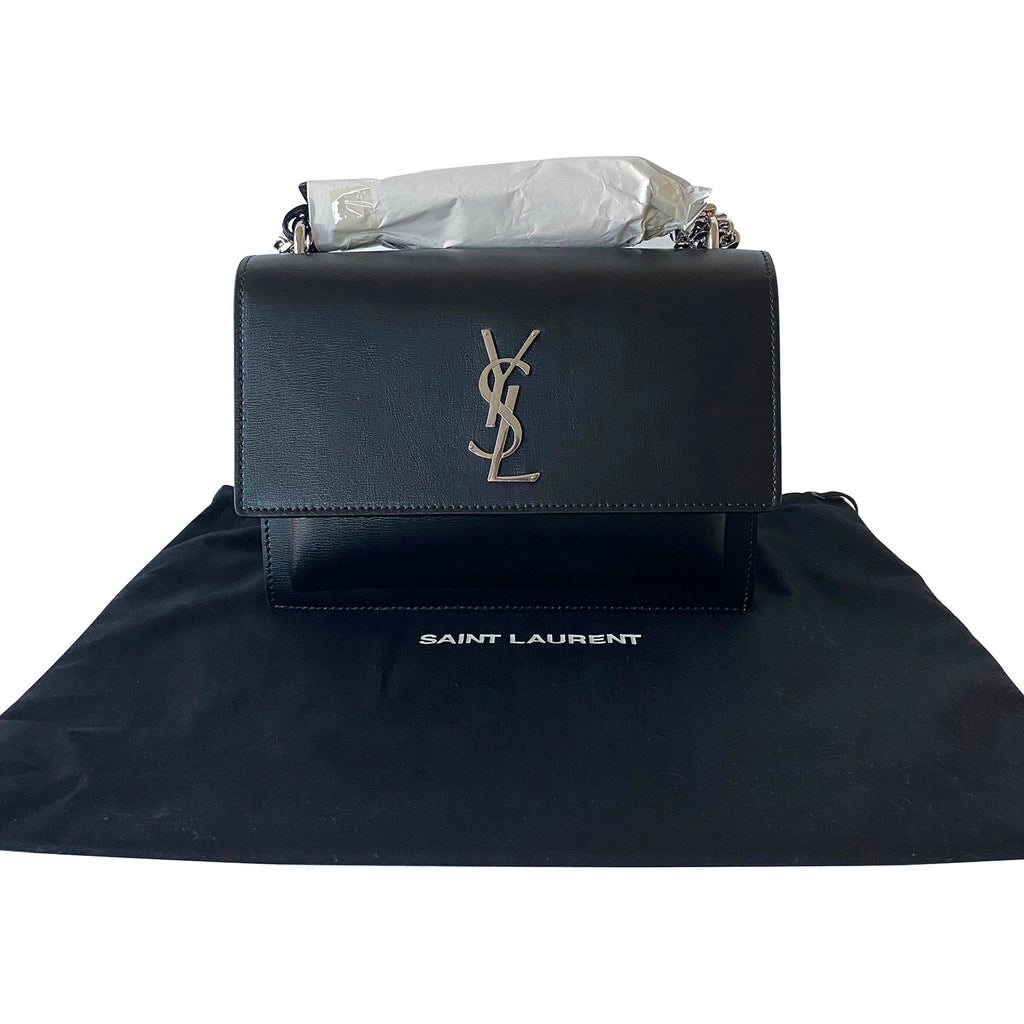 Saint Laurent Sunset Medium Leather Bag