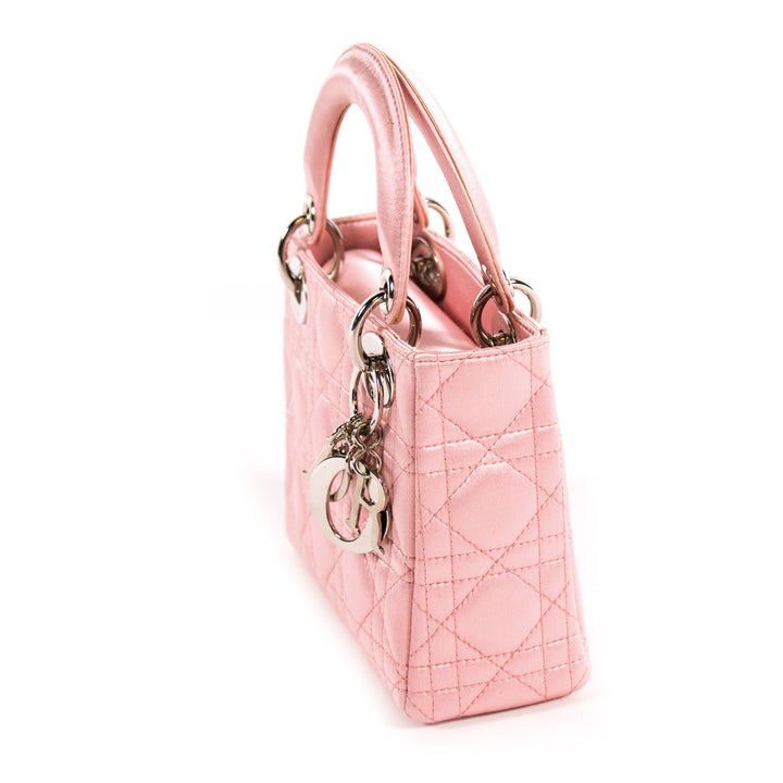 Christian Dior Satin Micro Lady Dior Bags Dior - Shop authentic new pre-owned designer brands online at Re-Vogue