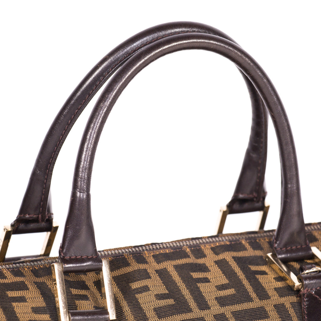 Fendi Zucca Boston Bag Bags Fendi - Shop authentic new pre-owned designer brands online at Re-Vogue