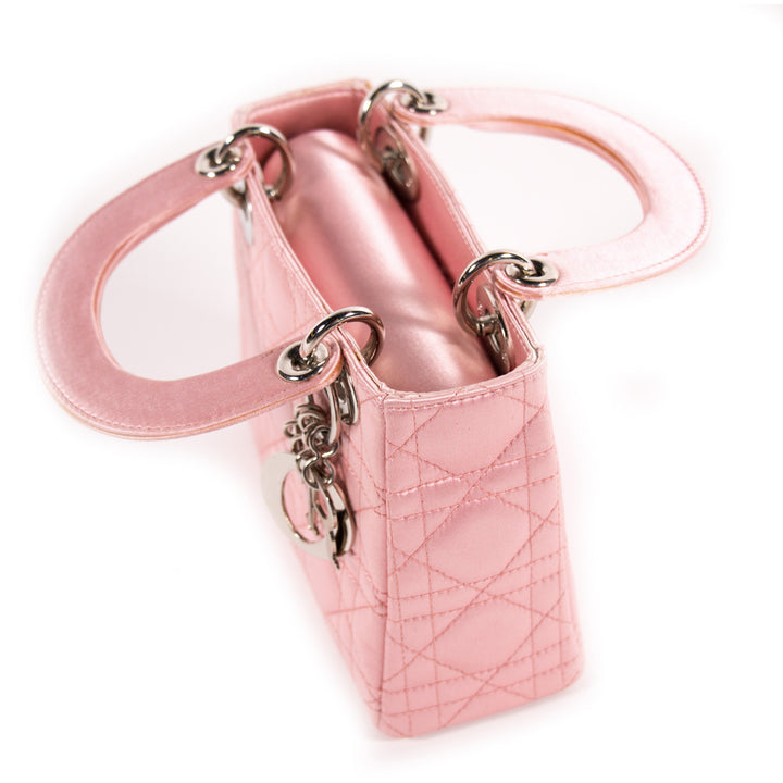 Christian Dior Satin Micro Lady Dior Bags Dior - Shop authentic new pre-owned designer brands online at Re-Vogue