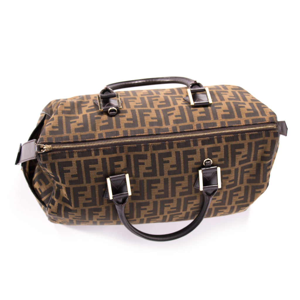 Fendi Zucca Boston Bag Bags Fendi - Shop authentic new pre-owned designer brands online at Re-Vogue