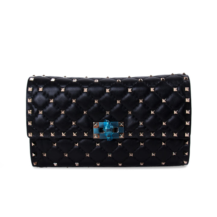 Valentino Rockstud Spike Wallet on Chain Bags Valentino - Shop authentic new pre-owned designer brands online at Re-Vogue