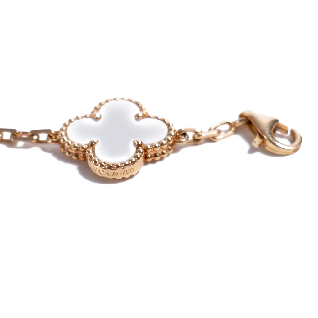 Van Cleef & Arpels Alhambra 5 Motifs Bracelet Accessories Van Cleef & Arpels - Shop authentic new pre-owned designer brands online at Re-Vogue