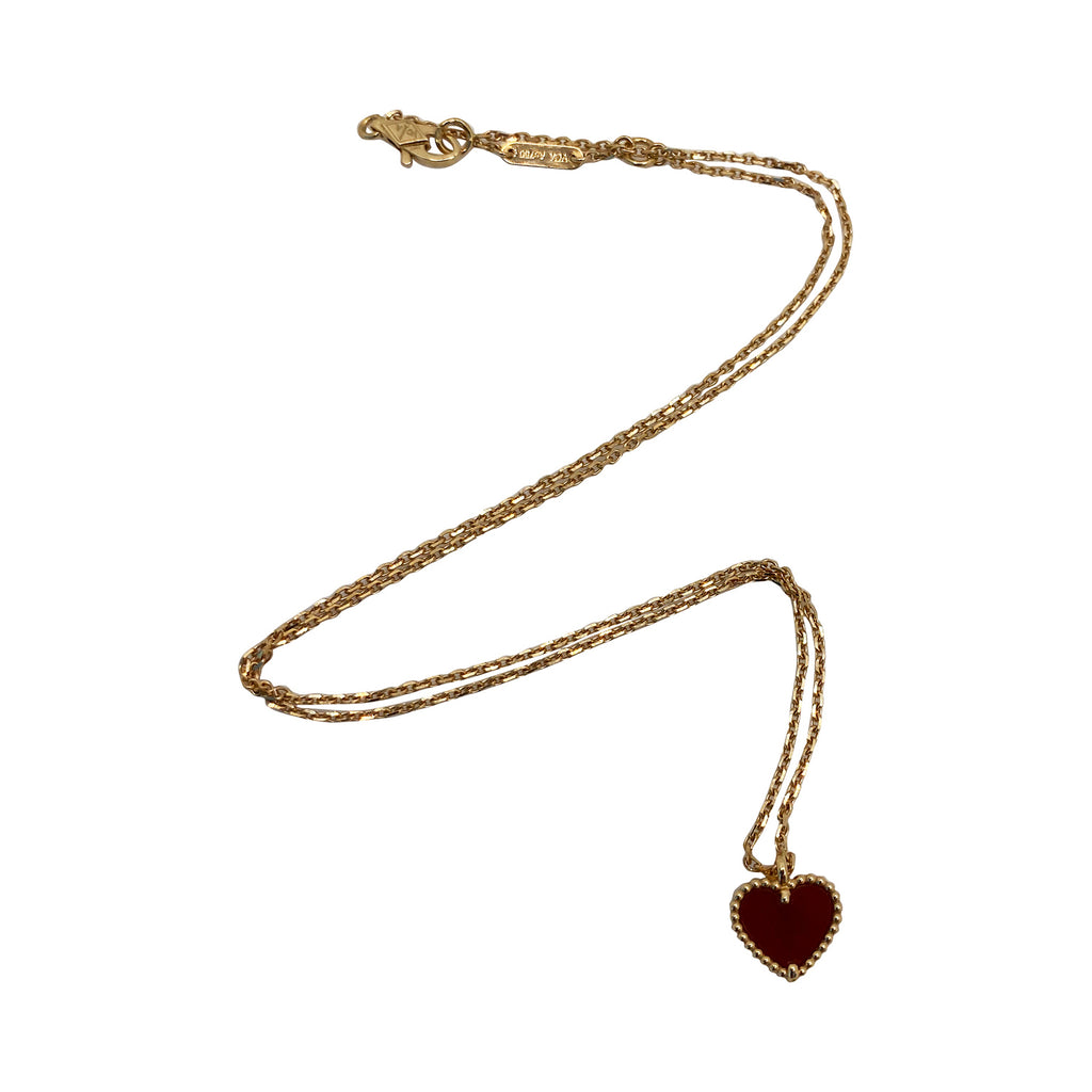 Van Cleef & Arpels Sweet Alhambra Heart Pendant