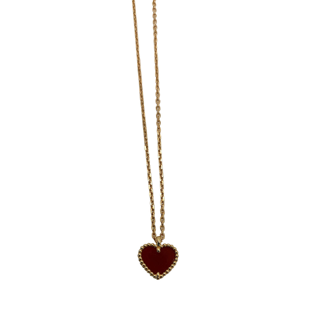 Van Cleef & Arpels Sweet Alhambra Heart Pendant