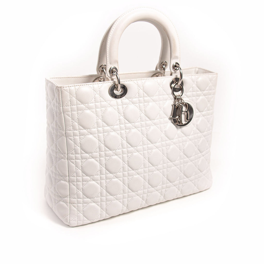 Christian Dior Large Lady Dior Bag Bags Dior - Shop authentic new pre-owned designer brands online at Re-Vogue